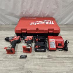 AS-IS MILWAUKEE FUEL 18V Cordless Hammer Drill and Impact Driver Combo Kit