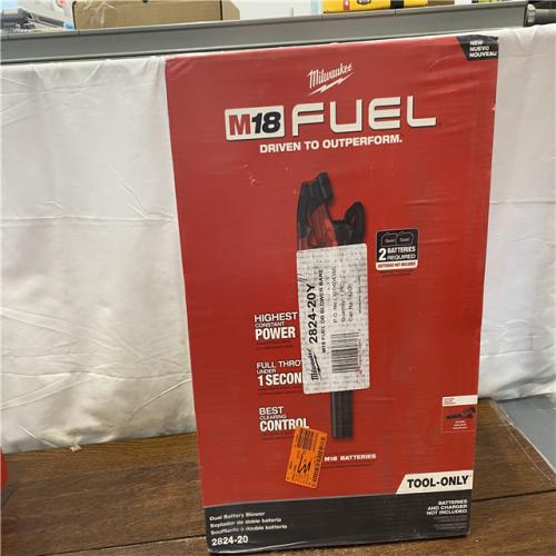 NEW Milwaukee M18 FUEL Dual Battery 145 Mph 600 CFM 18 V Battery Handheld Blower Tool Only