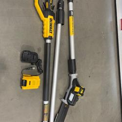 AS-IS Dewallt 20V MAX 8in. Brushless Cordless Battery Powered Pole Saw Kit with (1) 4 Ah Battery & Charger