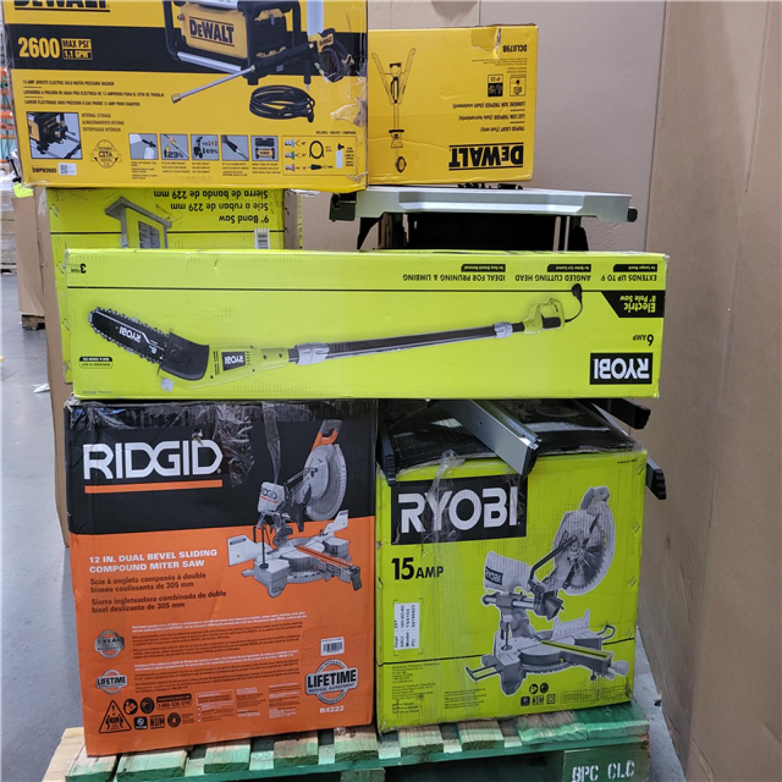 CALIFORNIA AS-IS TOOL PALLET