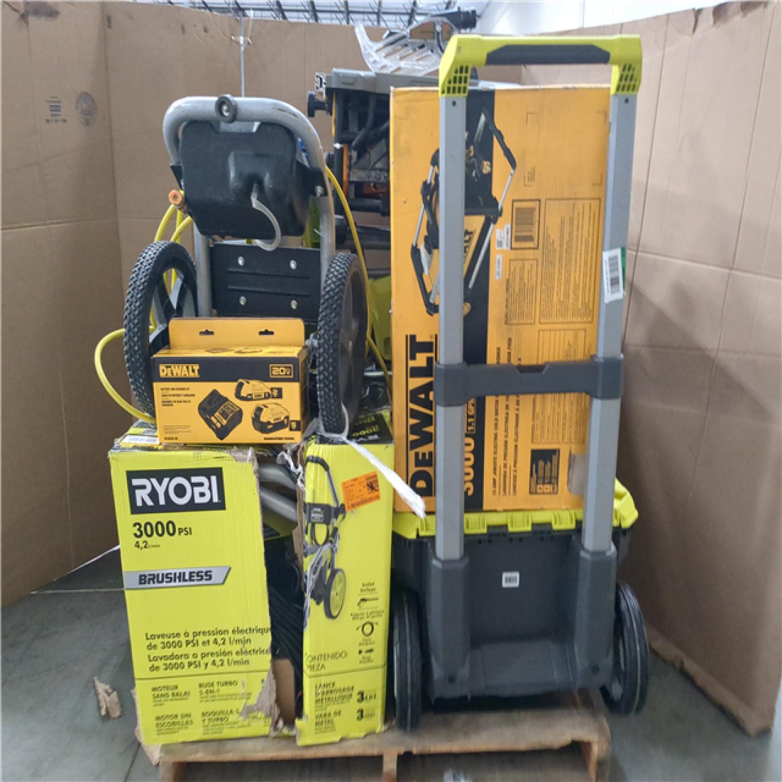 CALIFORNIA AS-IS TOOL PALLET