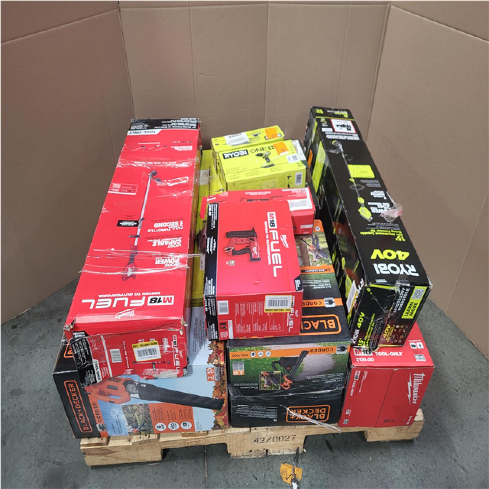 CALIFORNIA AS-IS TOOL PALLET