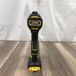 AS-IS DEWALT ATOMIC 20V MAX Cordless Brushless Compact 1/4 in. Impact Driver (Tool Only)