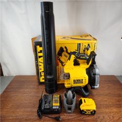 AS-IS DEWALT 20V MAX Brushless Cordless Handheld Axial Leaf Blower Kit