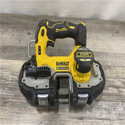 AS-IS DEWALT ATOMIC 20V MAX Cordless Brushless Compact 1-3/4 in. Bandsaw (Tool Only)