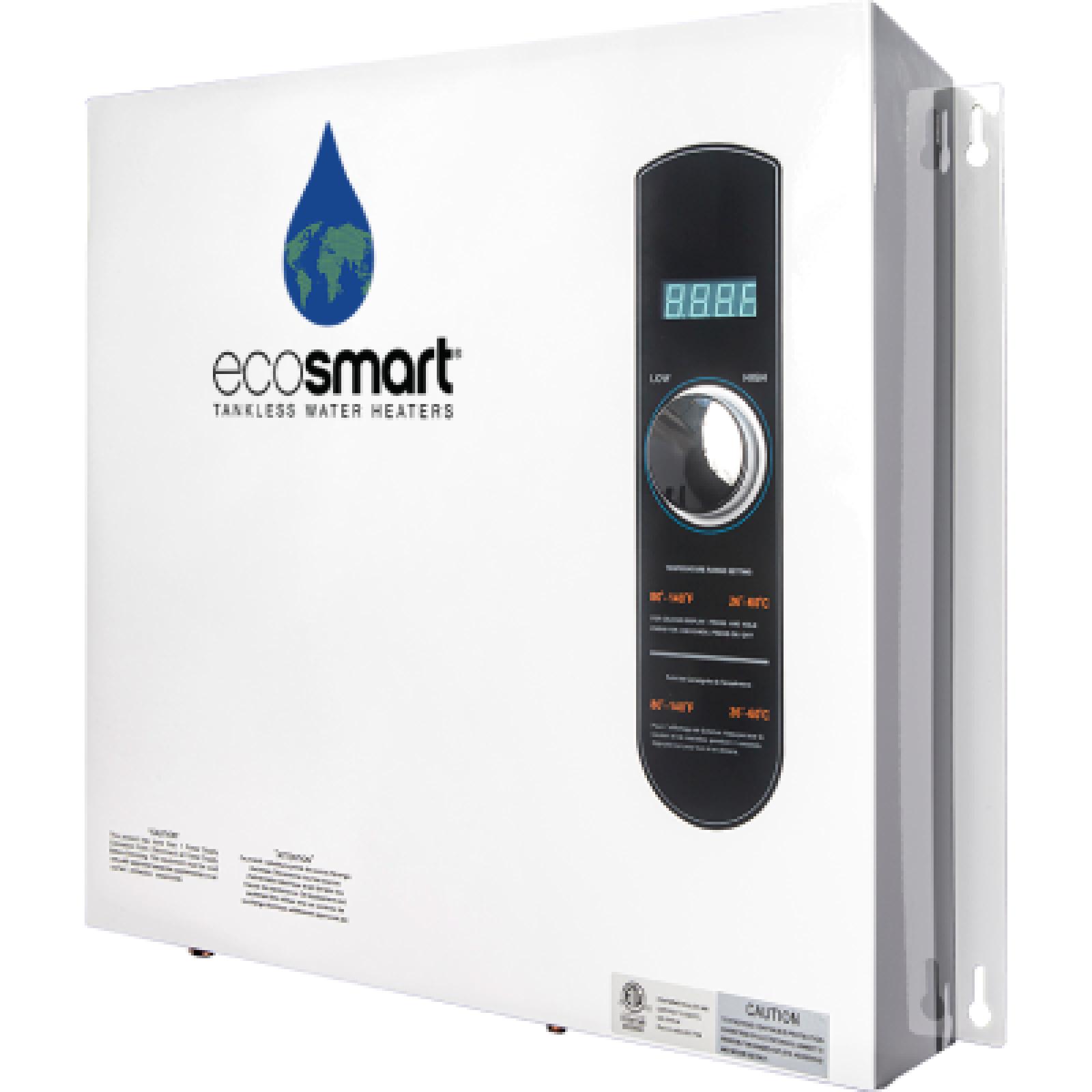 HOUSTON LOCATION - AS-IS (NEW) ECOSMART ECO36 TANKLESS ELECTRIC WATER HEATER