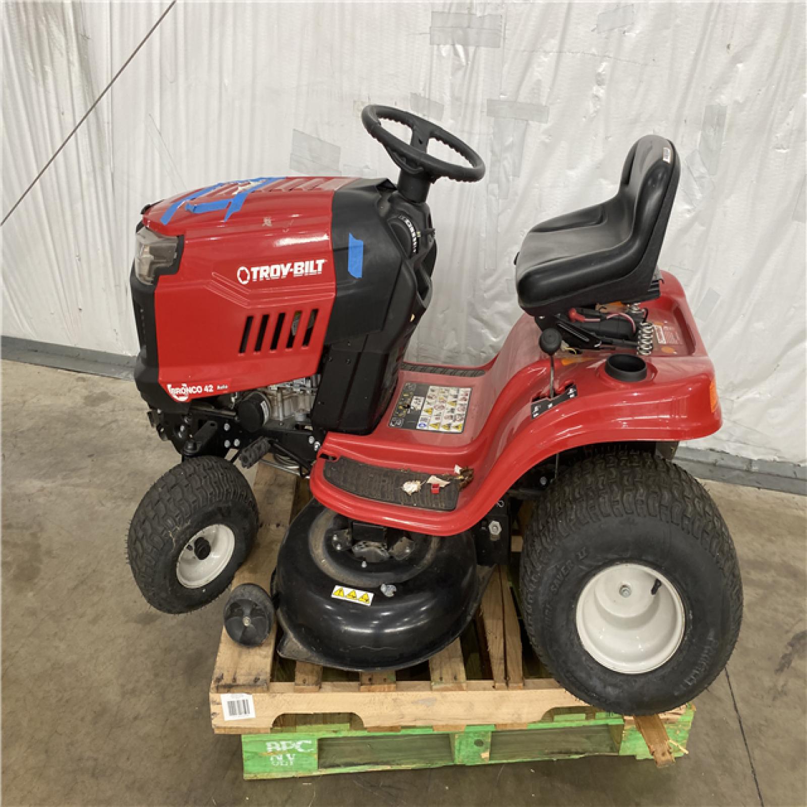 Houston Location - AS-IS Troy Bilt Bronco 42 Riding Mower