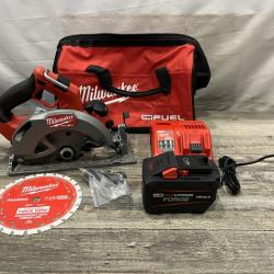AS-IS Milwaukee FUEL 18V Lithium-Ion Brushless Cordless 7-1/4 in. Circular Saw Kit