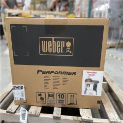 DALLAS LOCATION- NEW! WEBER Performer Deluxe 22 in. Charcoal Grill in Copper