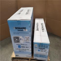 CALIFORNIA AS-IS NEW BONAIRE DUCTLESS MINI SPLIT HEATING AND COOLING UNIT