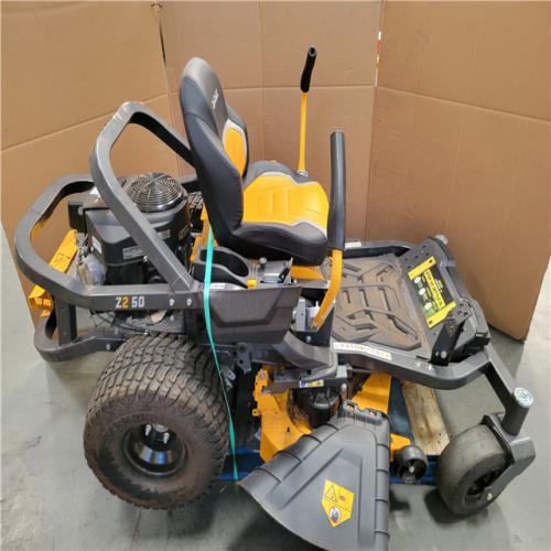 CALIFORNIA AS-IS CUB CADET ULTIMA ZT2 50 SIT DOWN RIDING LAWN MOWER