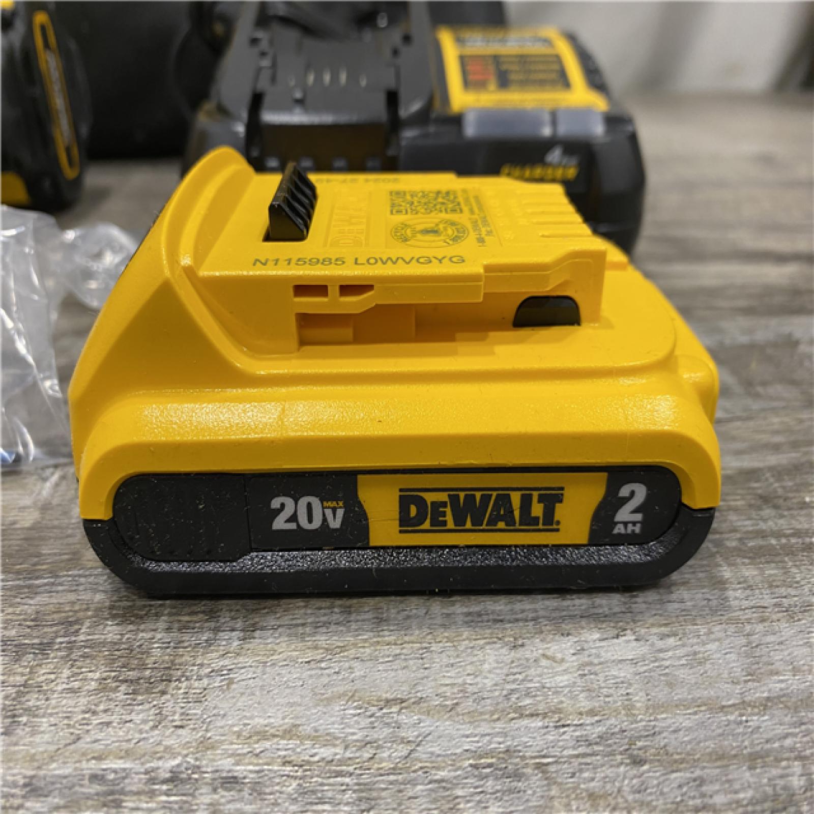 AS-IS DEWALT Atomic 20V Lithium-Ion Cordless Compact 1/2 in. Drill/Driver Kit