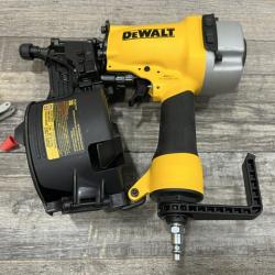 AS-IS DEWALT Pneumatic 15-Degree Coil Corded Siding Nailer