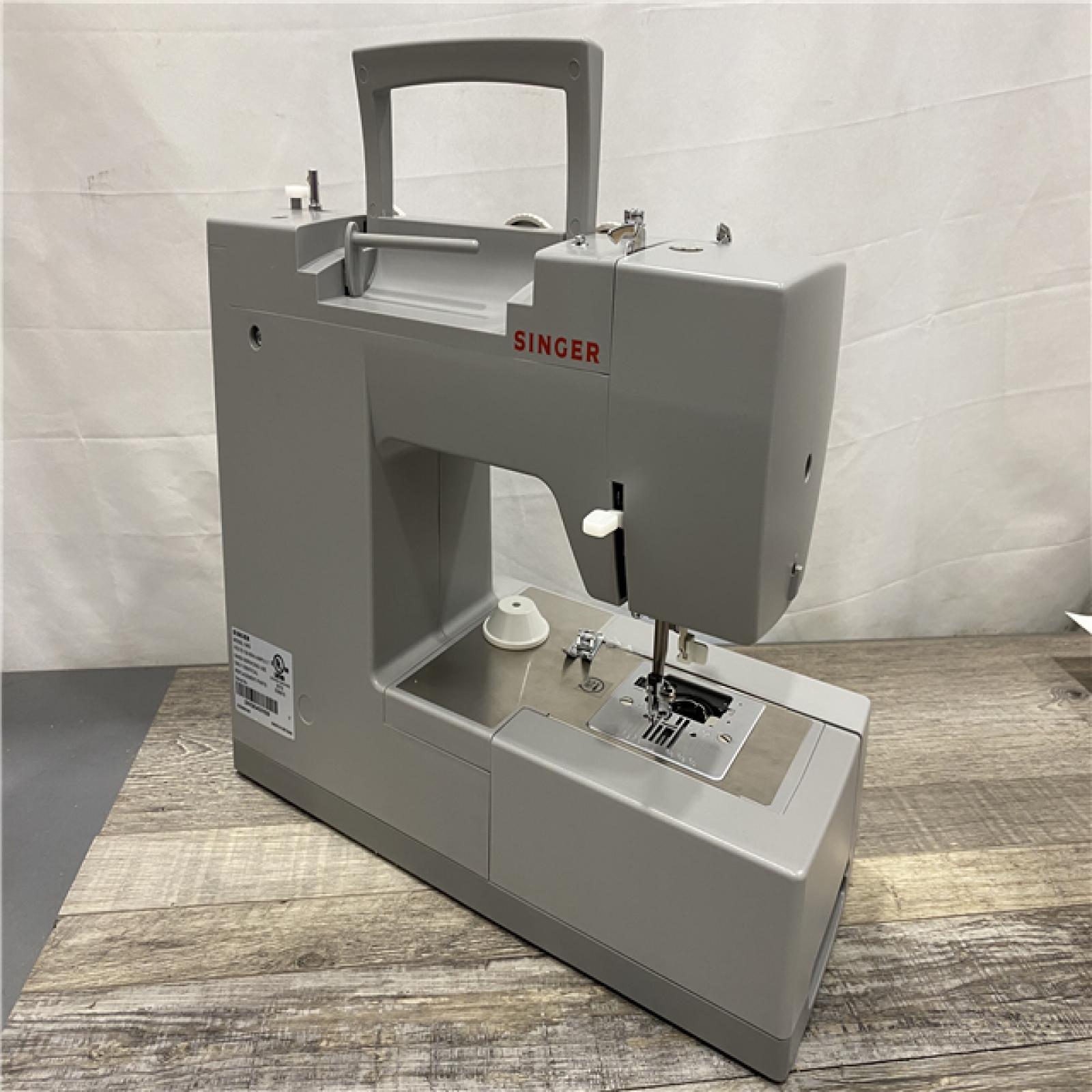 AS-IS Singer - 64S Heavy Duty Sewing Machine with Extension Table - Gray