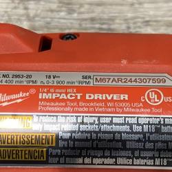 AS-IS Milwaukee FUEL 18V Lithium-Ion Brushless Cordless Hammer Drill and Impact Driver Combo Kit