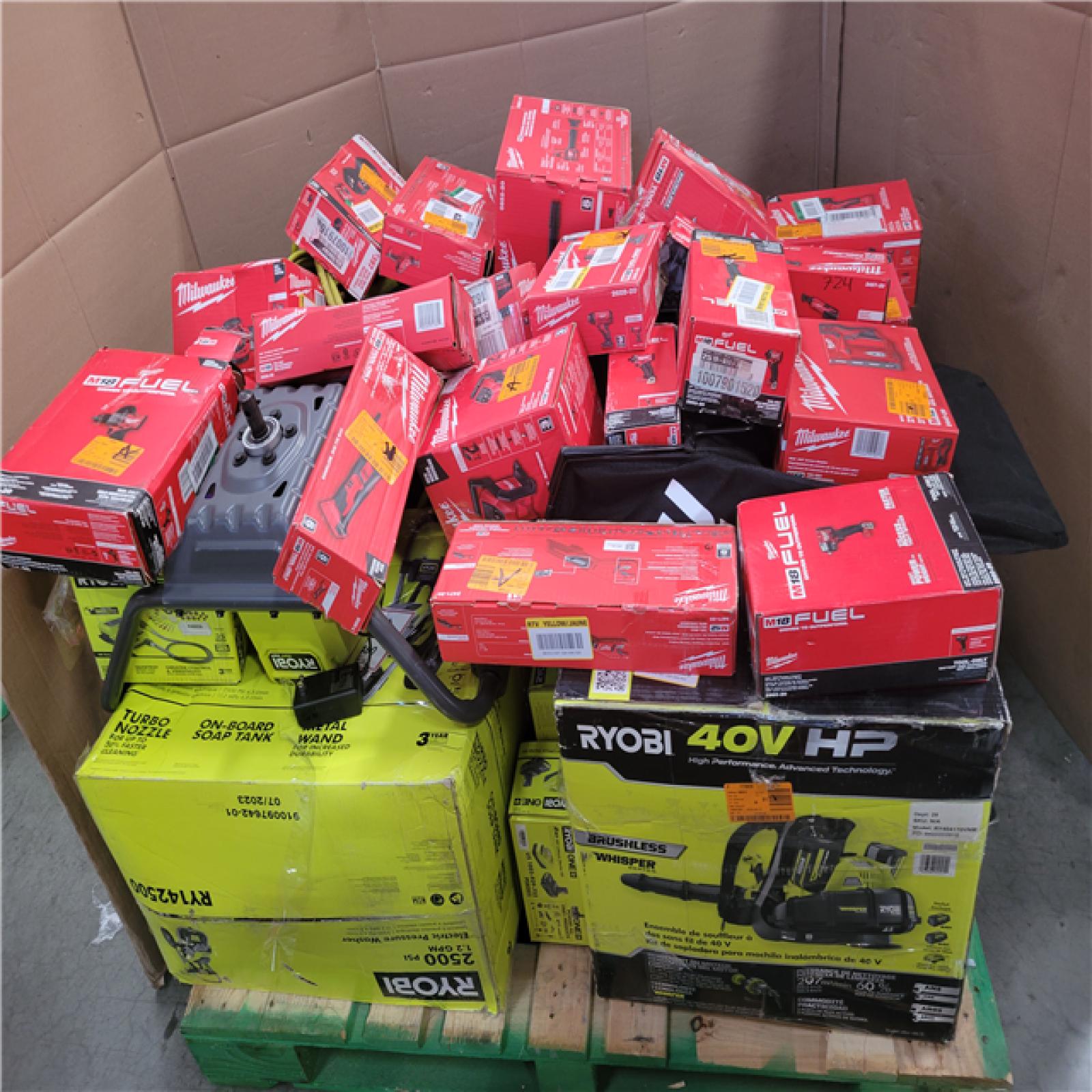 CALIFORNIA AS-IS TOOL PALLET