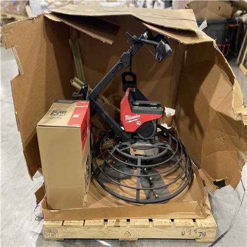 DALLAS LOCATION- AS-IS MILWAUKEE MX FUEL 36 in. Walk-Behind Trowel Kit
