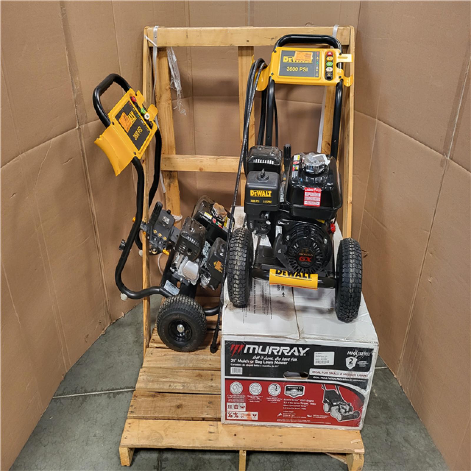 CALIFORNIA AS-IS OUTDOOR POWER EQUIPMENT