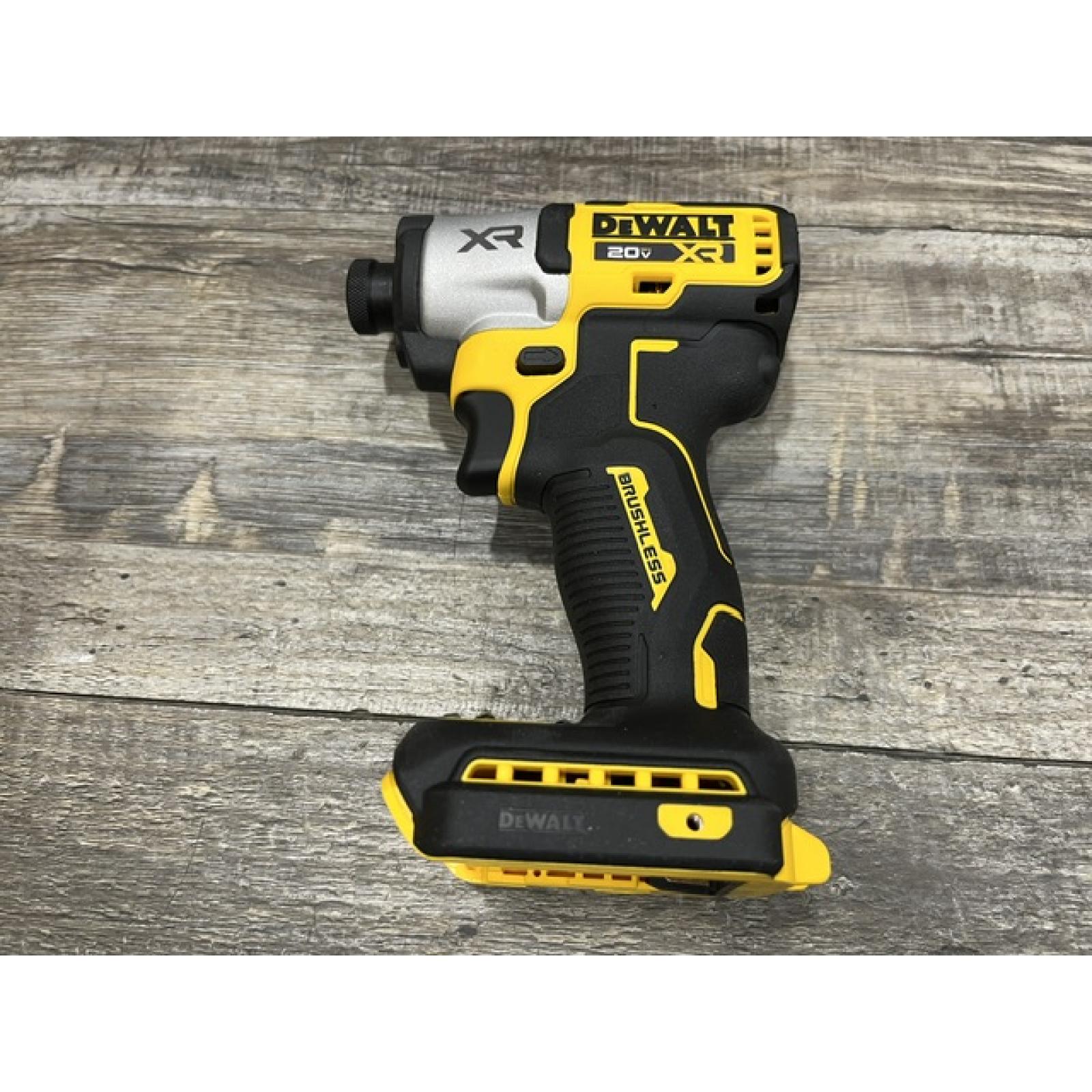 AS-IS DEWALT 20-Volt Maximum XR Lithium-Ion Cordless Brushless 1/4 in. 3-Speed Impact Driver Kit