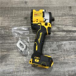 AS-IS DEWALT ATOMIC 20V MAX Cordless Brushless 1/2 in. Variable Speed Impact Wrench (Tool Only)