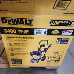 Dallas Location - As-Is DEWALT 3400 PSI at 2.5 GPM Gas Pressure Washer