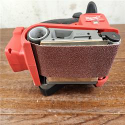 AS-IS Milwaukee M18 FUEL 18-Volt Lithium-Ion Brushless Cordless Belt Sander (Tool-Only)