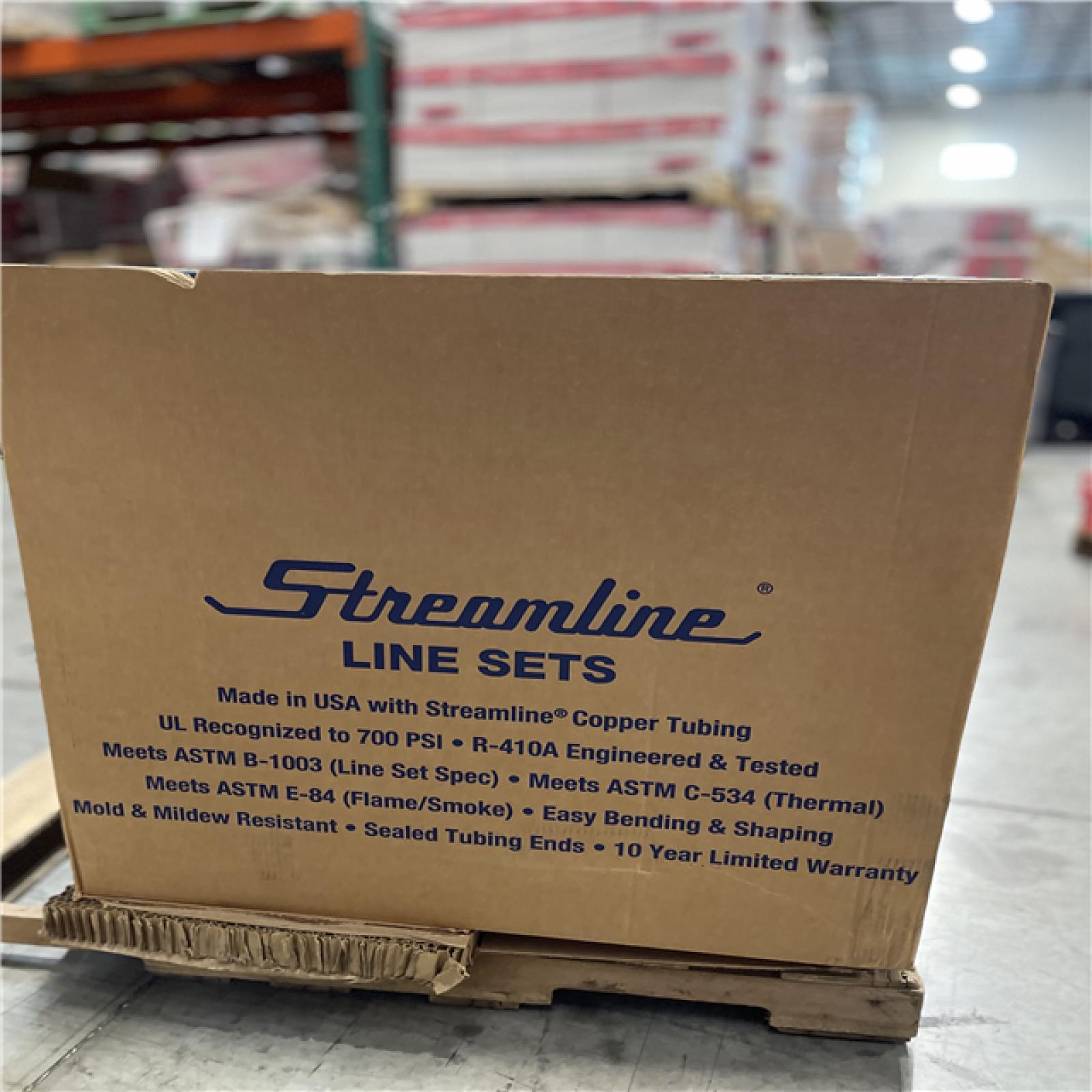 DALLAS LOCATION - Mueller Industries 3/8 In X 3/4 In X 3/4 In X 35 Ft Air Conditioner Line Set PALLET-(5 UNITS)