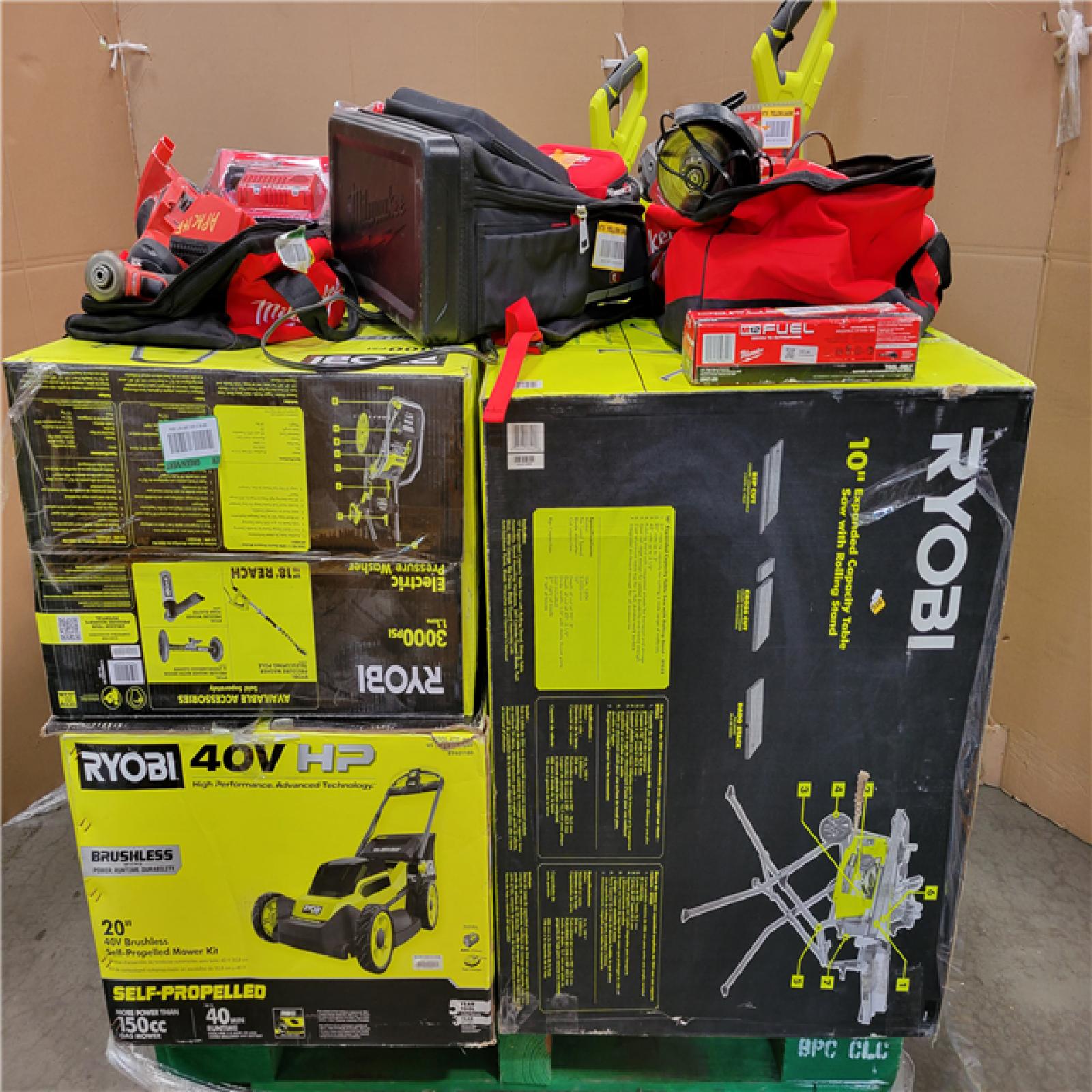 CALIFORNIA AS-IS TOOL PALLET