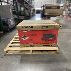 DALLAS LOCATION- NEW!- Milwaukee ROLL-ON 3600-Watt Output/7200-Watt Peak 2.5kWh Lithium-Ion Battery Powered Push Start Power Station Battery Generator