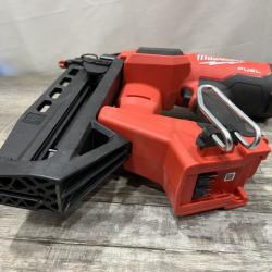 AS-IS Milwaukee FUEL 18-Volt Lithium-Ion Brushless Cordless Gen ll 16-Gauge Straight Finish Nailer (Tool Only)