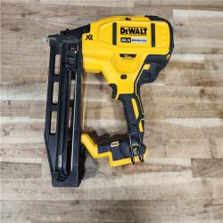 HOUSTON LOCATION - AS-IS DEWALT 20V MAX XR 16-Gauge Lithium-Ion Cordless Finish Nailer (Tool Only)
