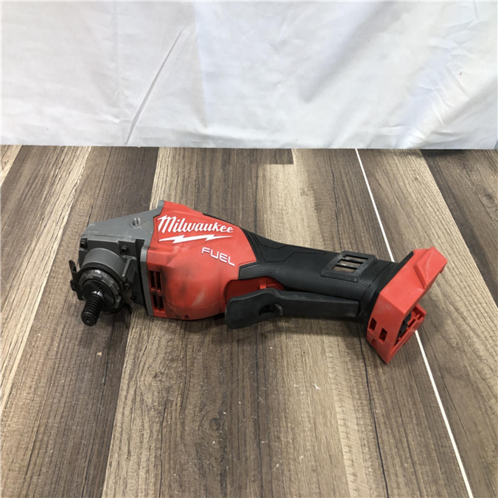 AS-IS Milwaukee FUEL 18-Volt Lithium-Ion Brushless Cordless 4-1/2 in./6 in. Braking Grinder with Paddle Switch (Tool-Only)
