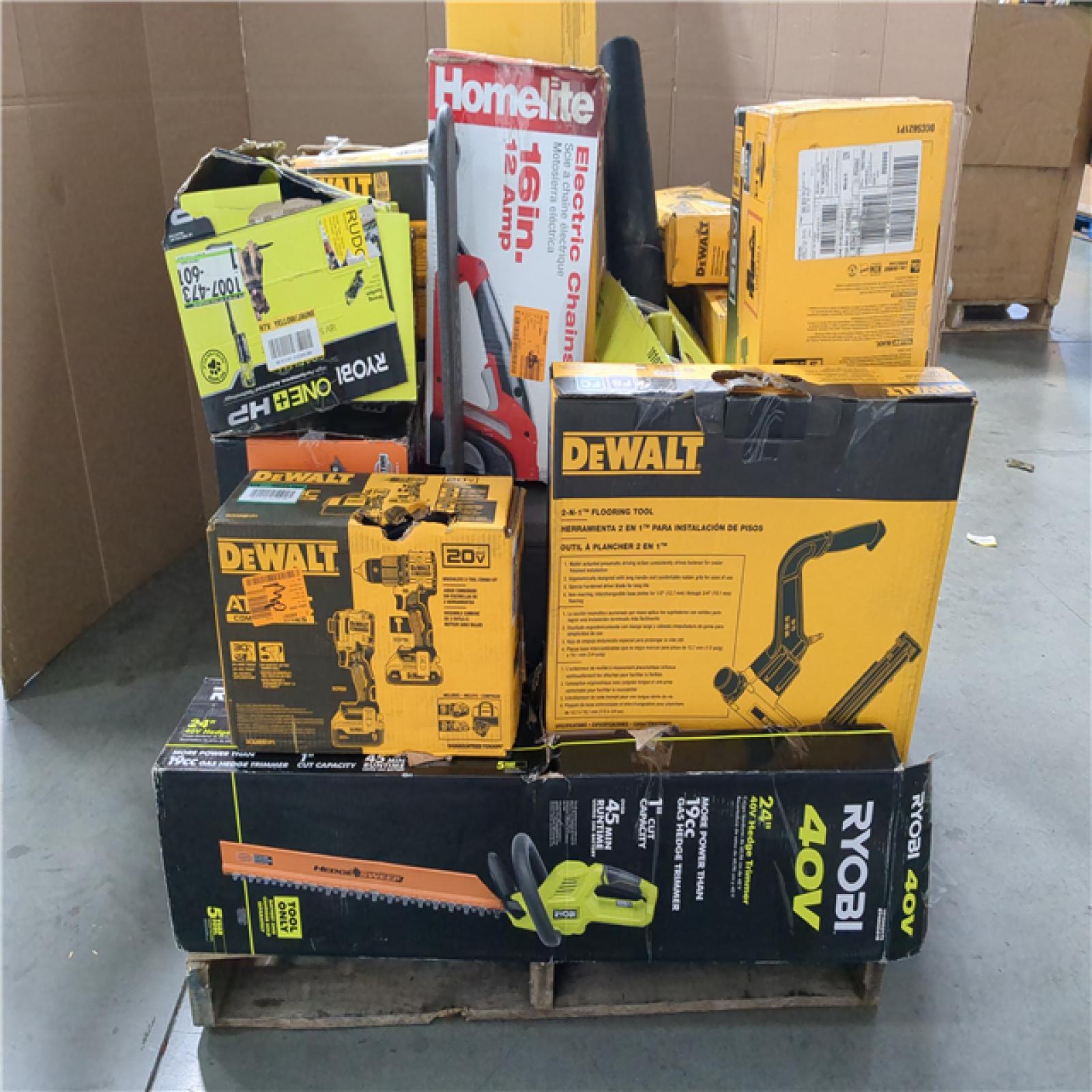 CALIFORNIA AS-IS TOOL PALLET