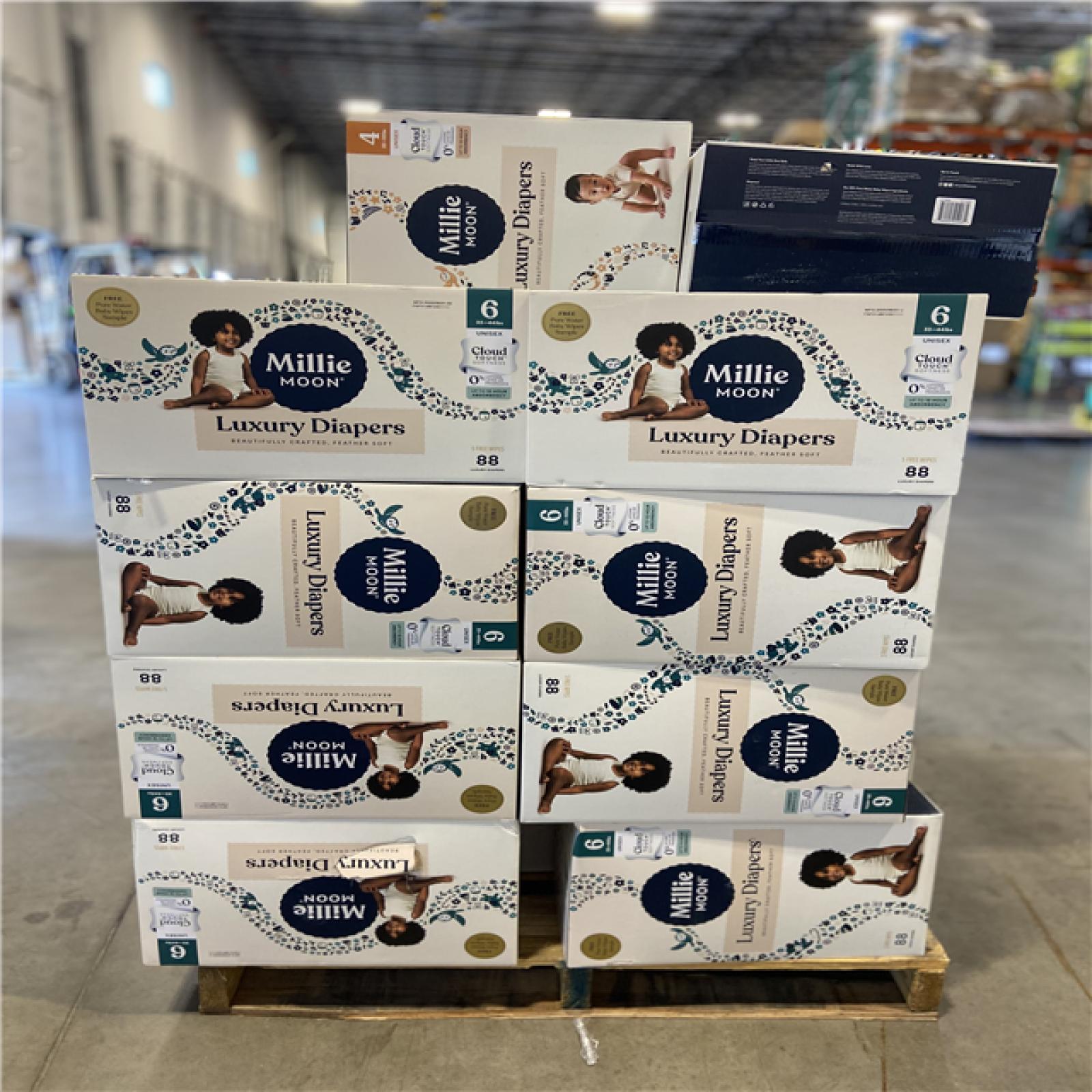 DALLAS LOCATION  - MIXED DIAPERS & WIPES PALLET