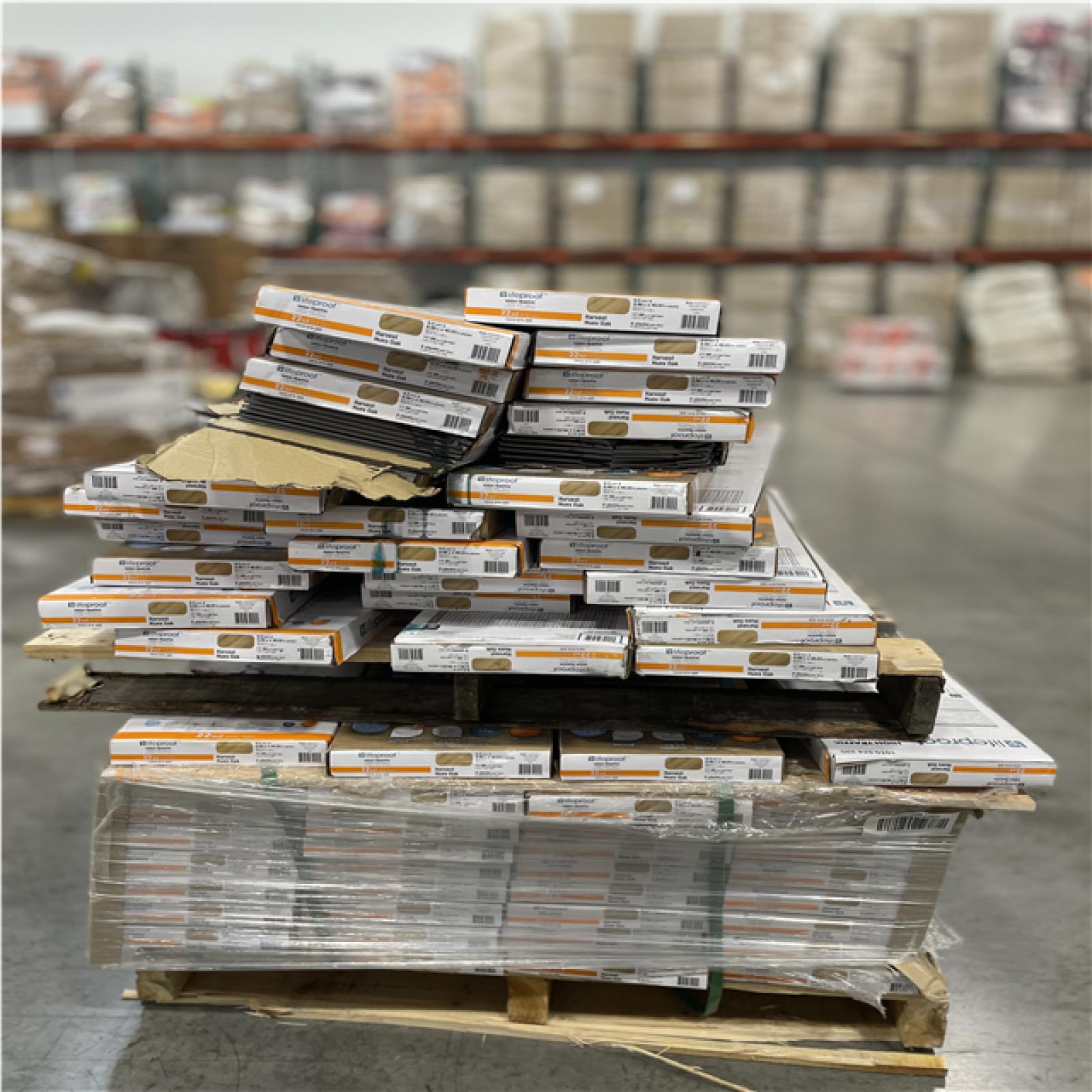 DALLAS LOCATION- AS-IS LIFEPROOF Harvest Hues Oak 22 MIL x 9 in. W x 48 in. L Waterproof Vinyl Flooring (18 sq. ft. /case) (64 CASES)