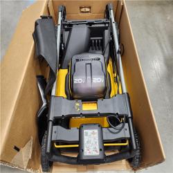 AS-IS DEWALT 20V MAX Lithium-Ion Brushless Cordless 21.5 in. Walk Behind Push Mower
