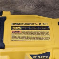 AS-IS DEWALT 20-Volt 21° Cordless Framing Nailer (Tool-Only)