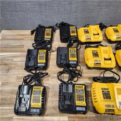 HOUSTON LOCATION - AS - IS DEWALT BATTERY CHARGER PACK QTY - 15
