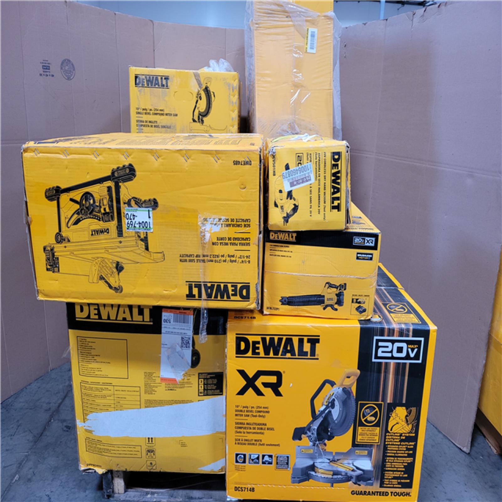 CALIFORNIA AS-IS TOOL PALLET