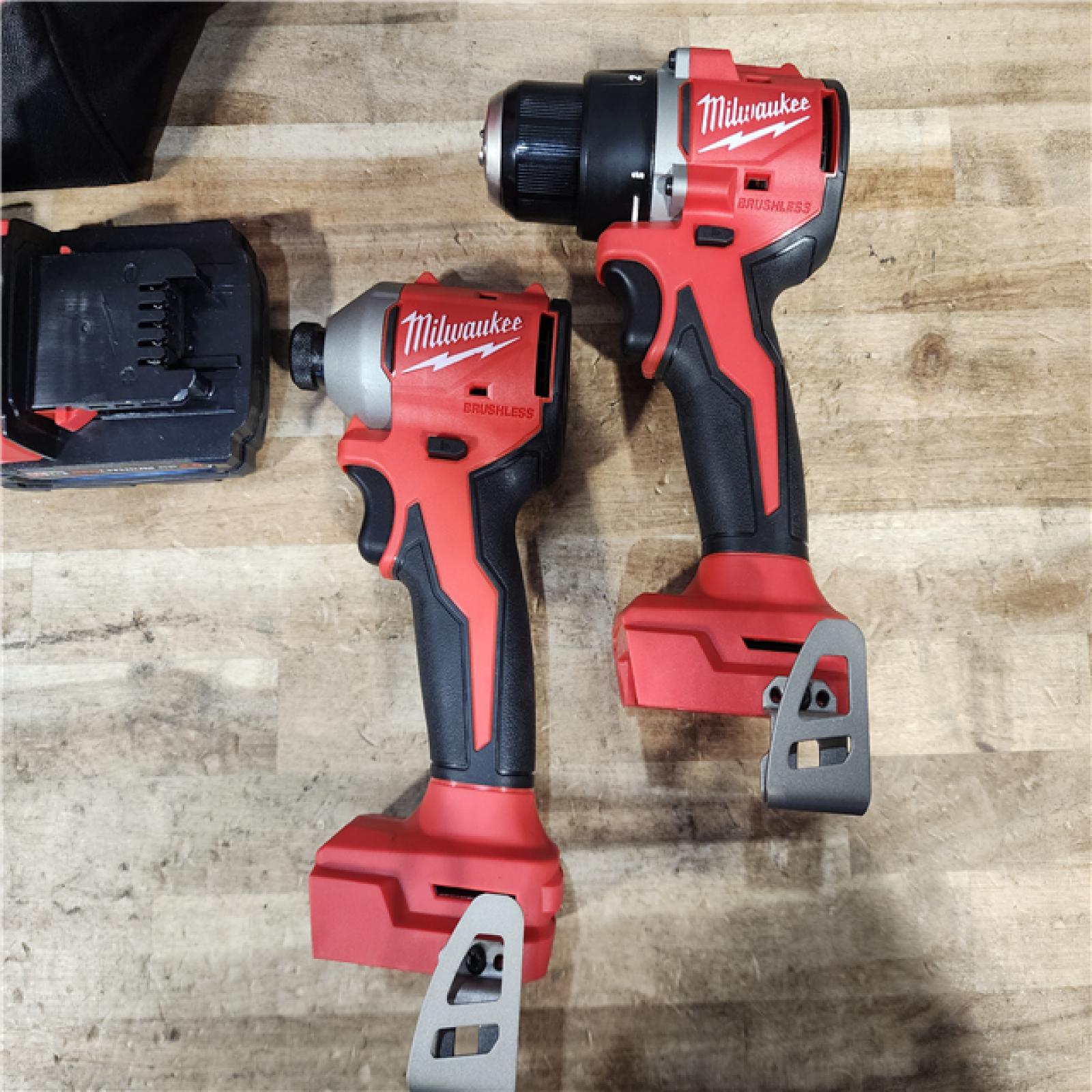 Milwaukee 2 Tool Combo Kit W/ (2) Battery & Charger