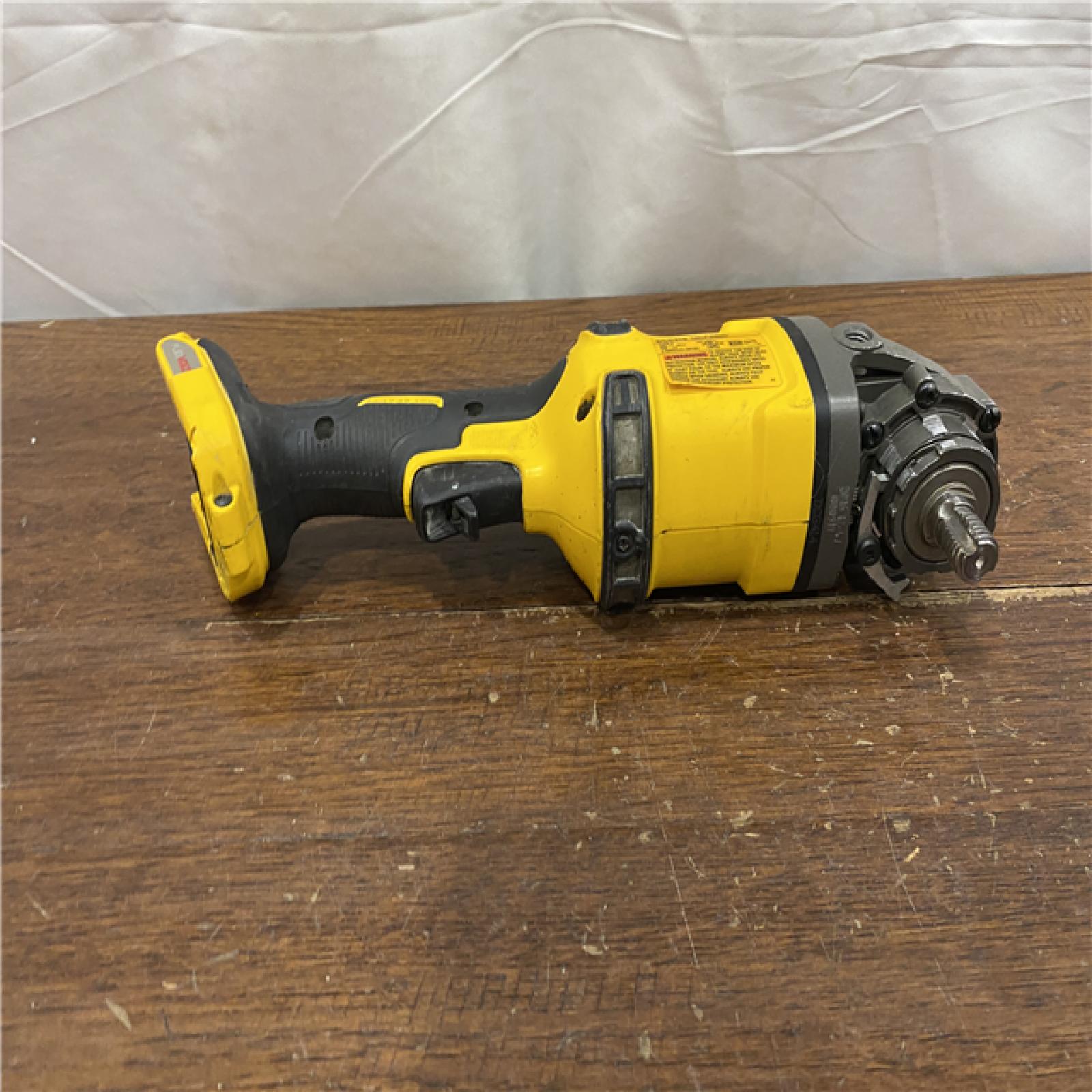 AS-IS DEWALT 60V MAX Cordless Brushless 4.5 in. to 6 in. Small Angle Grinder with Kickback Brake (Tool Only)