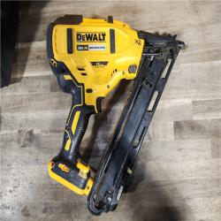 HOUSTON LOCATION - AS-IS DeWalt 20V MAX XR 15 Ga. Cordless 34 Deg Nailer Kit (Battery & Charger)