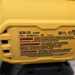 AS-IS DeWalt Brushless Cordless Handheld Leaf Blower Kit