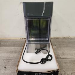 Phoenix Location GE Profile Opal 24 lb Portable Nugget Ice Maker in Stainless Steel, with Side Tank, and Wi-Fi connected