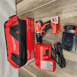 AS-IS Milwaukee M18 Compact Next Gen 1/2 in. Brushless Cordless Drill/Driver Kit (Battery & Charger)
