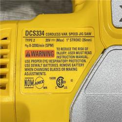 AS-IS DEWALT 20V MAX XR Cordless Brushless Jigsaw (Tool Only)