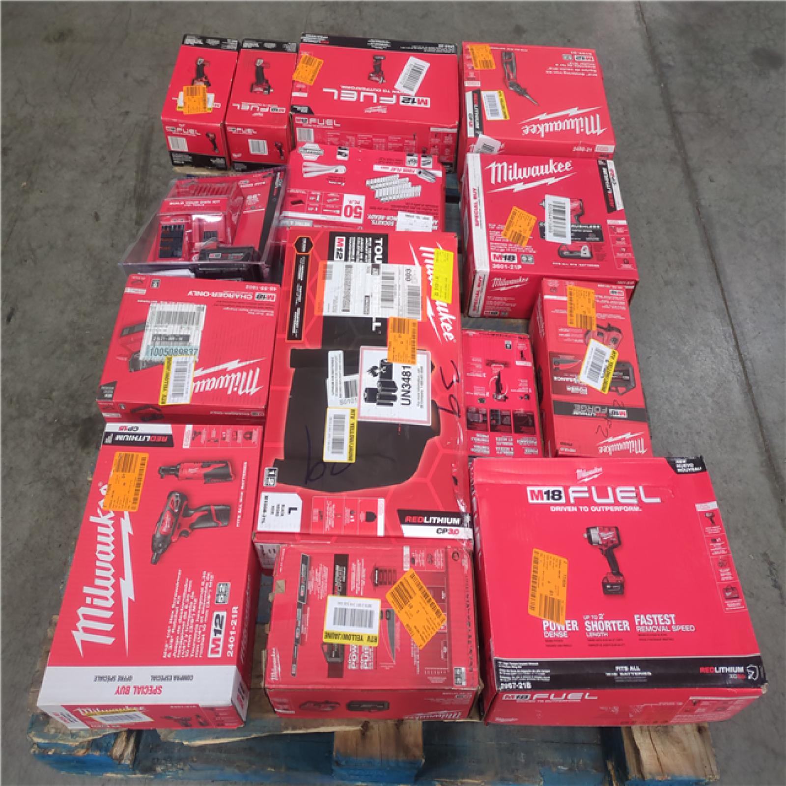 CALIFORNIA AS-IS MILWAUKEE PALLET