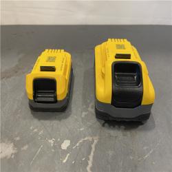 AS-IS - Dewalt 20V MAX POWERSTACK Lithium-Ion Batteries and Charger Starter Kit