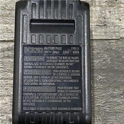 AS-IS DEWALT 20V MAX Lithium-Ion Cordless Cable Stapler with 2.0Ah Battery  Charger and Bag