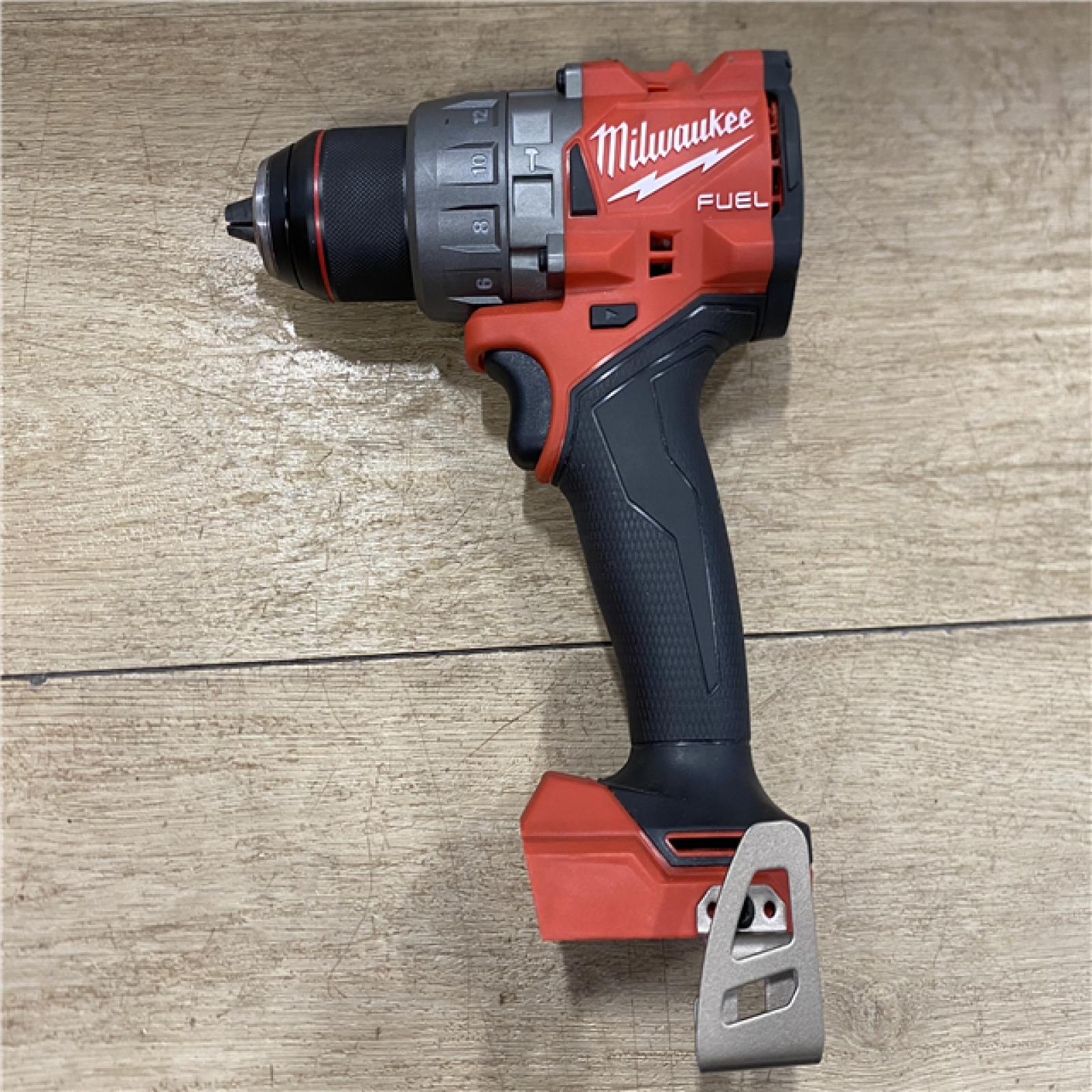 AS-IS Milwaukee FUEL 18V Lithium-Ion Brushless Cordless 1/2 in. Hammer Drill/Driver (Tool-Only)
